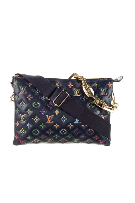 louis vuitton monogram multivolor foulard|louis vuitton coussin bag.